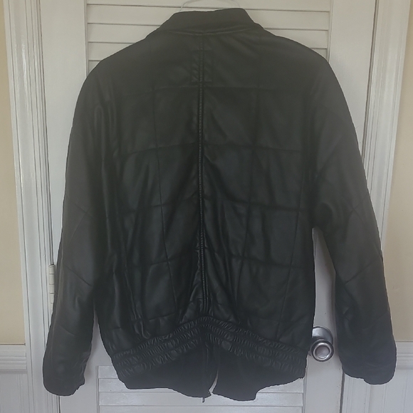 Womans Free People Dolman Quilted Black Vegan Jacket..NWT - Picture 6 of 7